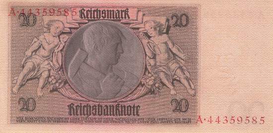 20 Mark 1929 ro.174a B/A